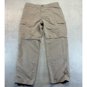 Wrangler Cargo Pants Men's 36x30 Convertible Zip off Pants Hiking Breathable